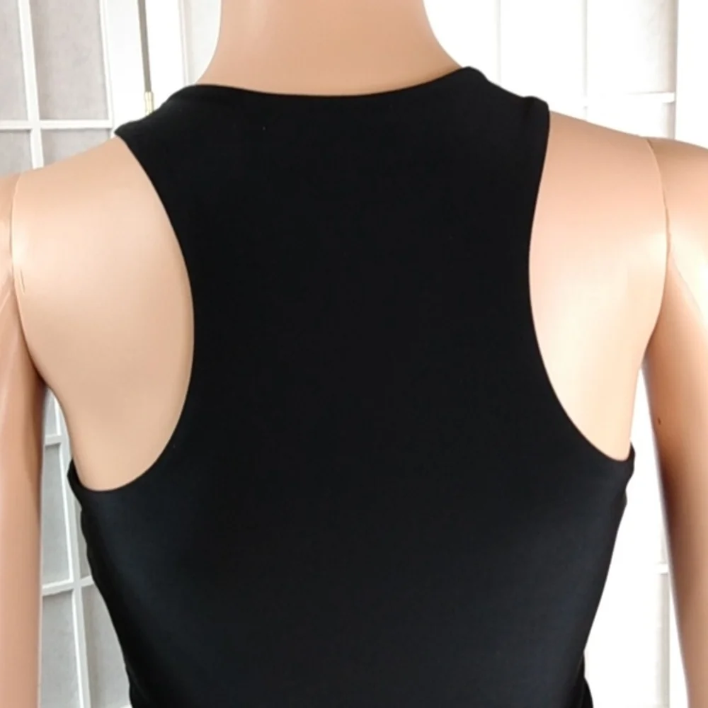 Liz Sara Bodycon Mini‎ Dress – Black – Sleeveless – S – NWOT - Picture 3 of 9